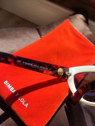 Gafas Bimba y Lola - Blancas y Marrón