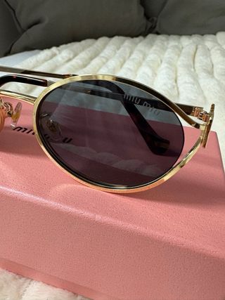 Gafas Miu Miu - Doradas