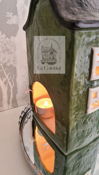 Portacandele in ceramica olandese