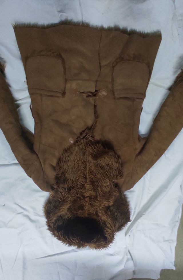 Cazadora borreguillo camel