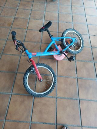 Bicicleta niño BTWIN 16" usada