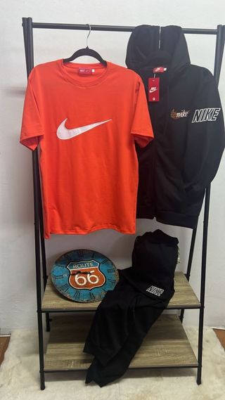 Chándal Nike blanco-azul