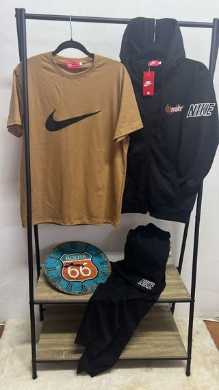 Chándal Nike blanco-azul