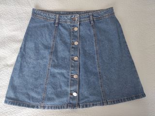 Minifalda vaquera H&M - Talla M