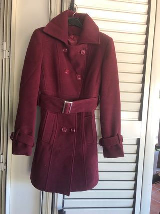 Giaccone rosso - cappotto invernale