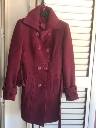 Giaccone rosso - cappotto invernale