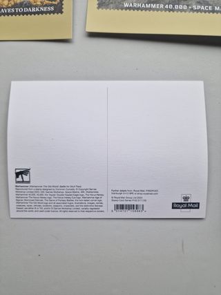 Colección de estampillas Warhammer Royale