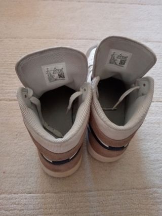 Air Jordan 1 Mid - 41 Beige/Blanco