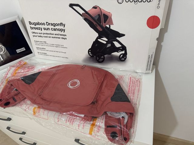 Capota ventilada Bugaboo Dragonfly - Rojo atar
