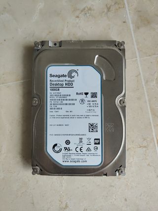 Disco Duro Seagate 1TB Recertificado