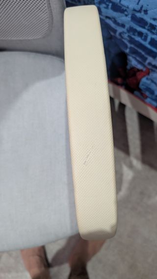 Silla oficina beige y gris