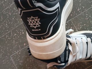 Sneakers Gioselin 38 - Bianche e Nere