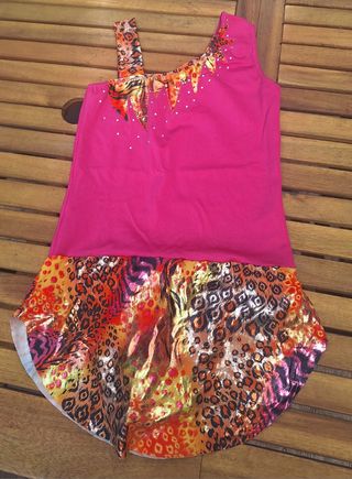 Lote de maillots de patinaje artístico 