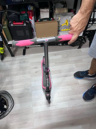 Patinete Globber infantil rosa