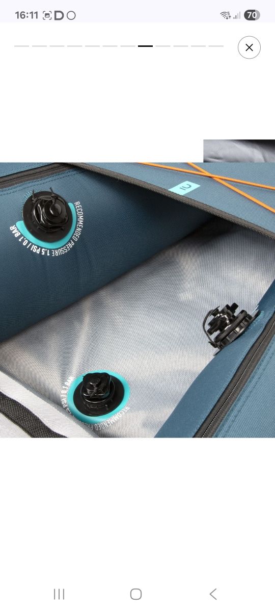 Kayak inflable Itwit 3 plazas