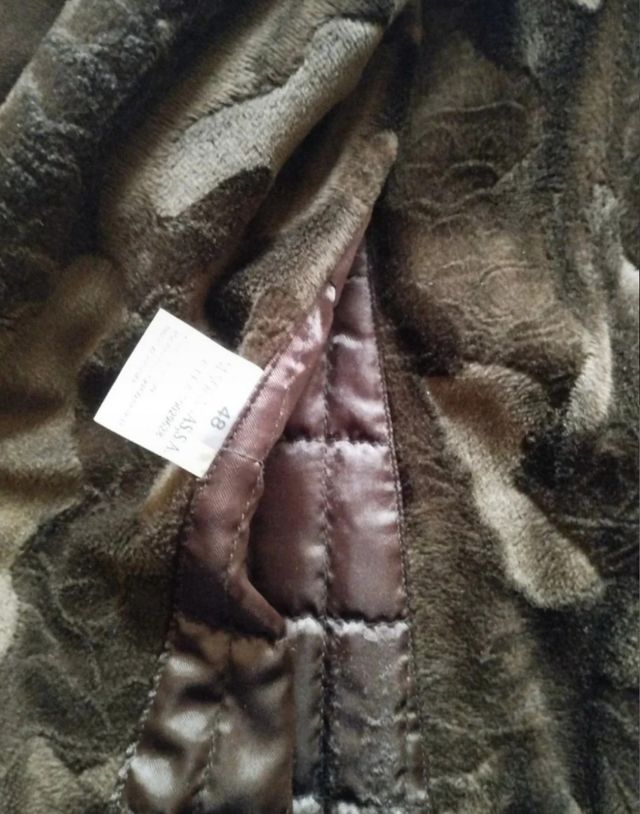 Parka marrón 4XL