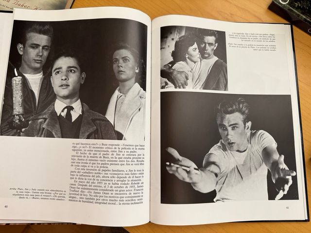 - libro de Paul Newman.
- de James Dean