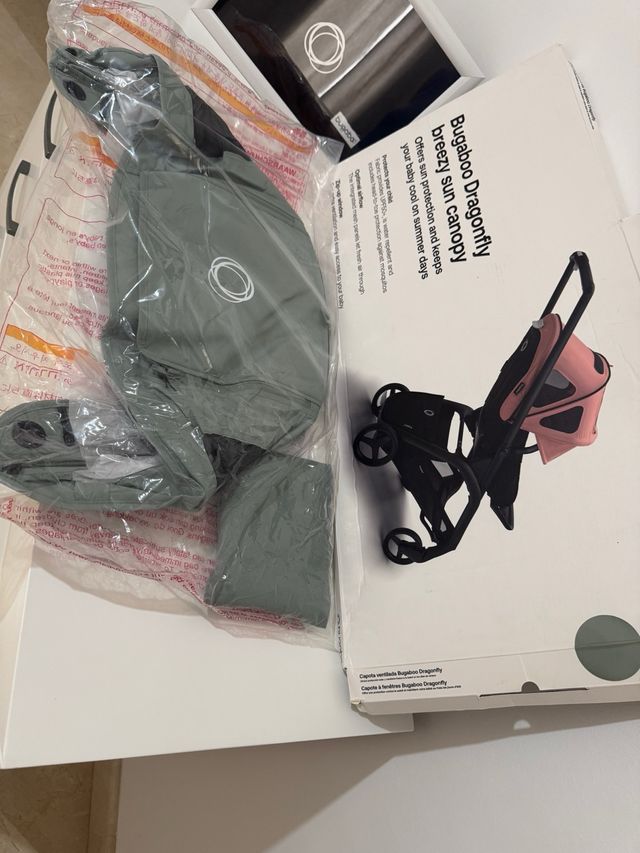 Capota ventilada Bugaboo Dragonfly Verde Bosque