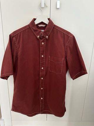 Camisa manga corta roja