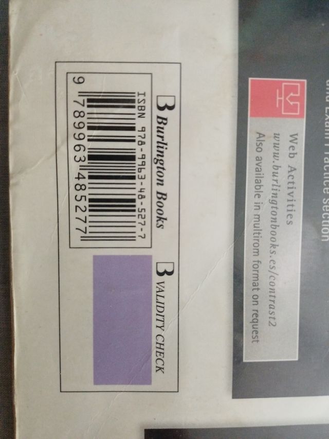 Contrast students book 2° bachillerato