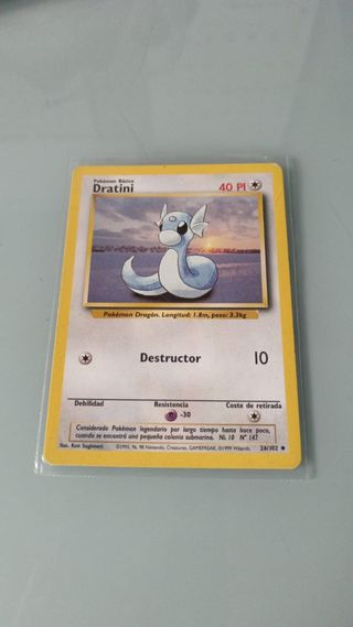 Carta Pokémon Dratini - 26/102