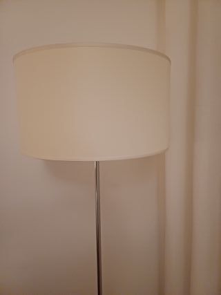 2 Lampade paralume bianco - metallo