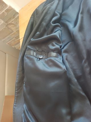 Giacca Bomber Pelle Nera