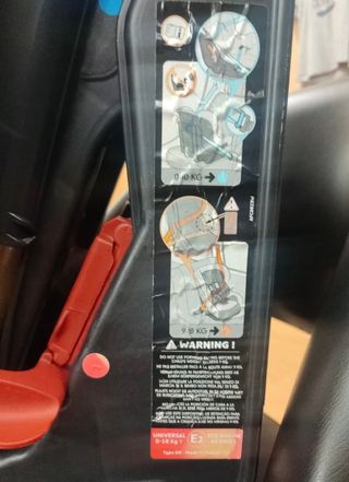 Silla coche Ferrari roja