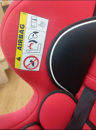 Silla coche Ferrari roja