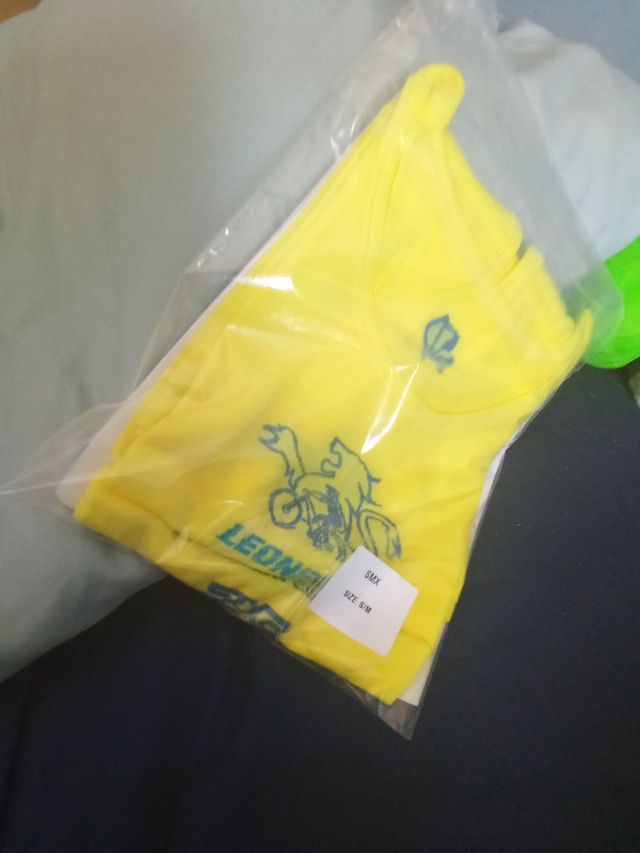 Maglia ciclismo 4 stagioni Six giallo M/L unisex