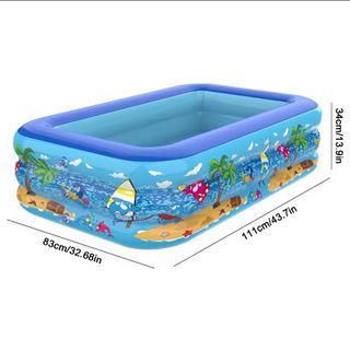 Piscina inflable infantil - multicolor