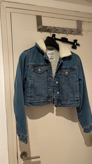 Cazadora vaquera Pull&Bear borreguillo