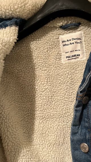 Cazadora vaquera Pull&Bear borreguillo