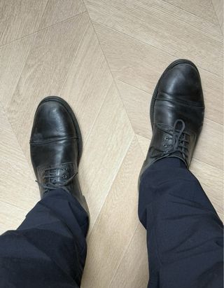 Scarpe Uomo Eleganti Nere. 
ufficio e cerimonie 