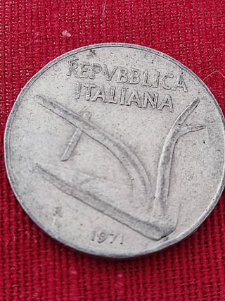 10 Lire Italia 1971 - moneta