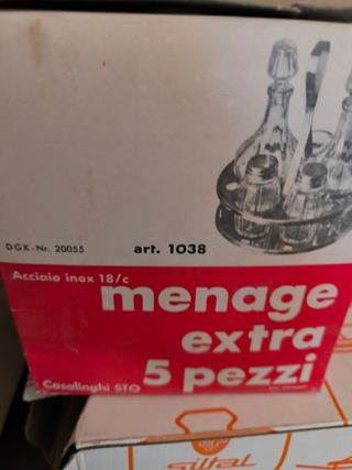 Siltal Menage 5 pezzi - Acciaio inox