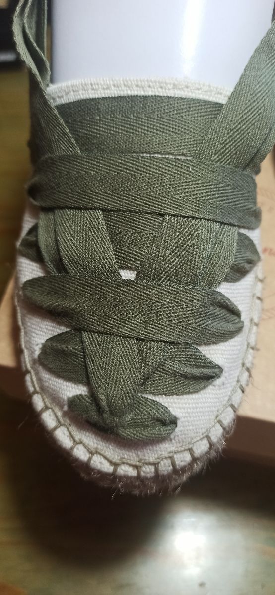 Alpargatas Caqui - Lona - Cuña