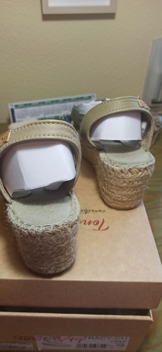 Alpargatas Caqui - Lona - Cuña