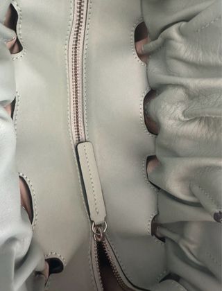Bolso Lupo verde oliva - Pliegues