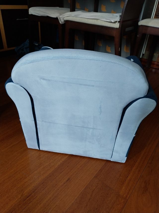 Sillón infantil tapizado