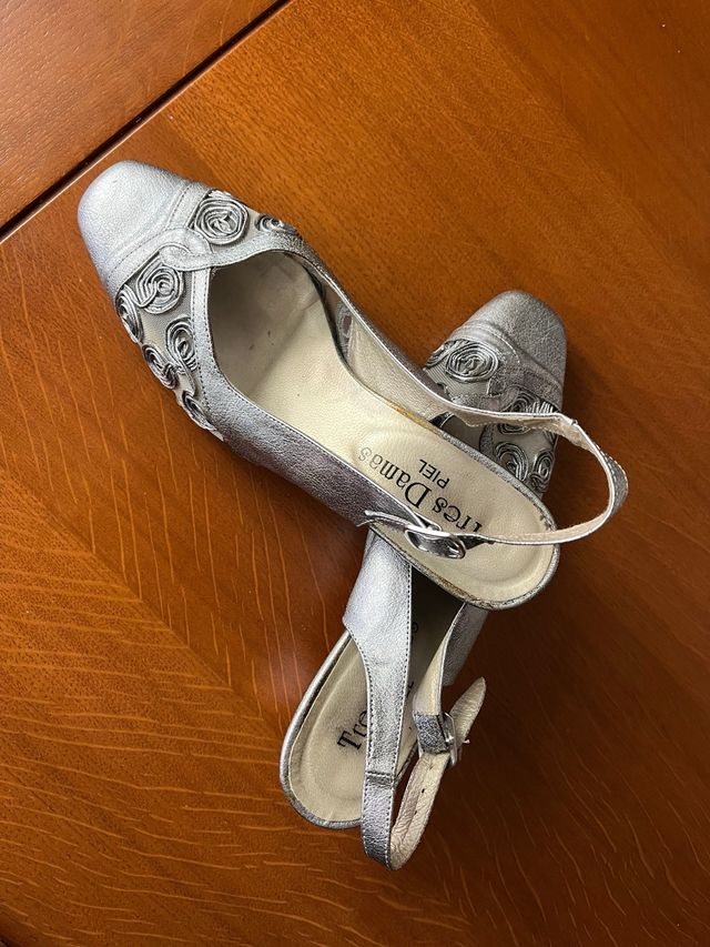 Zapatos Trece Damas Plata