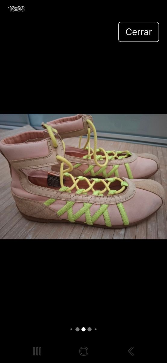 Zapatillas Diesel Vintage Rosa