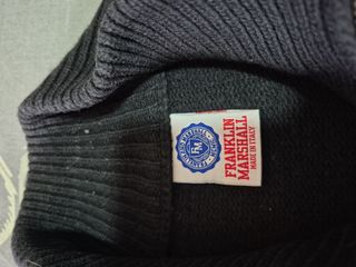 Jersei Franklin&Marshall negro talla M,lana 100%