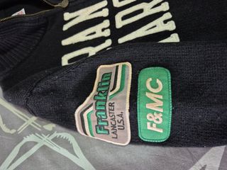 Jersei Franklin&Marshall negro talla M,lana 100%