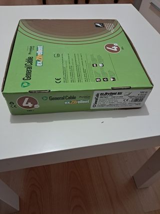 Cable eléctrico 4mm² - 100m