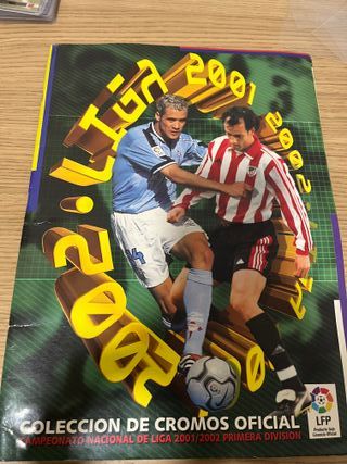 Álbum cromos Liga 2001-02
