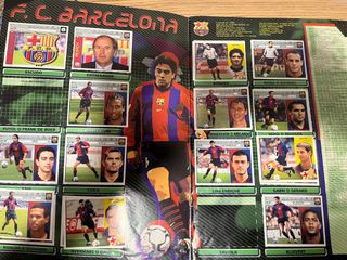 Álbum cromos Liga 2001-02