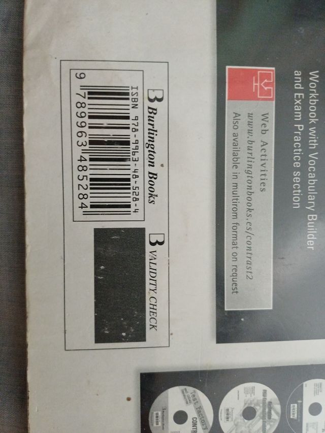 CONTRAST workbook 2° bachillerato.