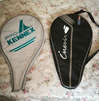 Fundas raquetas tenis usadas