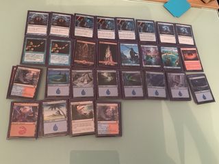 Deck Izzet Terror MTG Pauper con caja y fundas